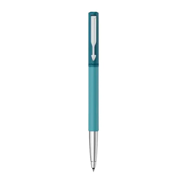 Parker Vector Standard Colour Block Roller Ball Pen | Ink Colour - Blue - Green - Roller Ball Pens