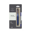 Parker Vector Standard Roller Ball Pen | Ink Colour - Blue - Blue / Gold Trim - Roller Ball Pens