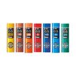 Pentel Ain Stein Leads for Mechanical Pencils in assorted colors and grades displayed in compact tubes.