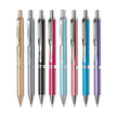 Pentel Energel BL407 Metal Roller Gel Pen in a variety of colors with elegant design and textured grip.