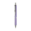 Pentel Energel BL407 Metal Roller Gel Pen in purple with a textured grip and metal barrel