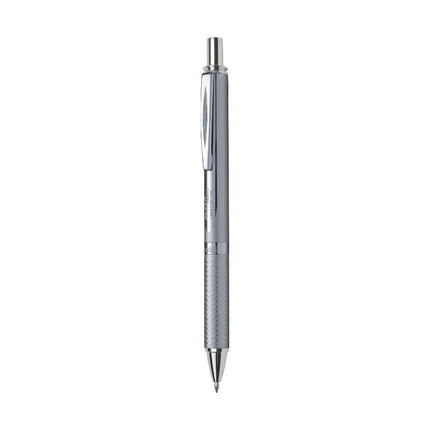 Pentel Energel BL407 Metal Roller Gel Pen - Blue / Silver - Roller Ball Pens