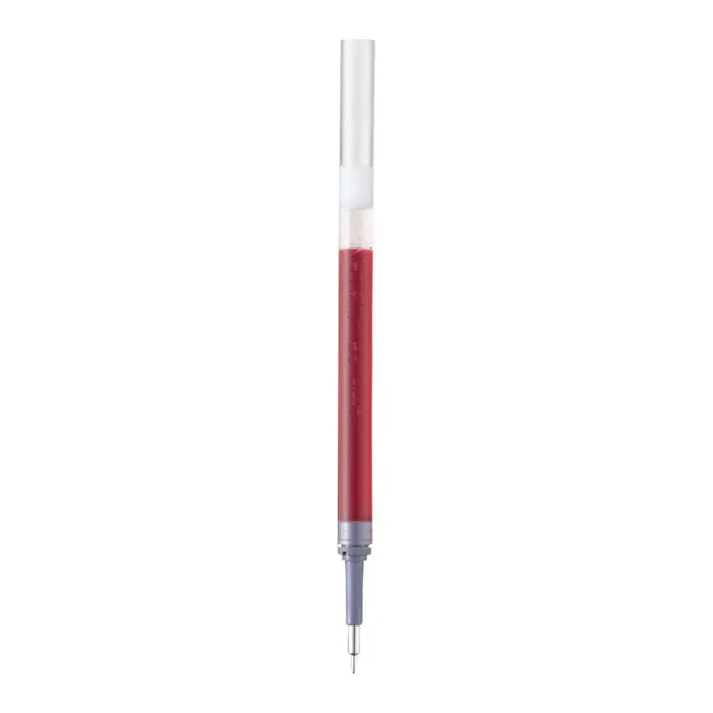 Pentel Energel Refill for Energel Pens, 0.5MM LRN5 Needle Tip, smooth red ink for writing.