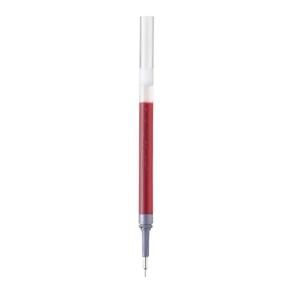 Pentel Energel Refill for Energel Pens, 0.5MM LRN5 Needle Tip, smooth red ink for writing.