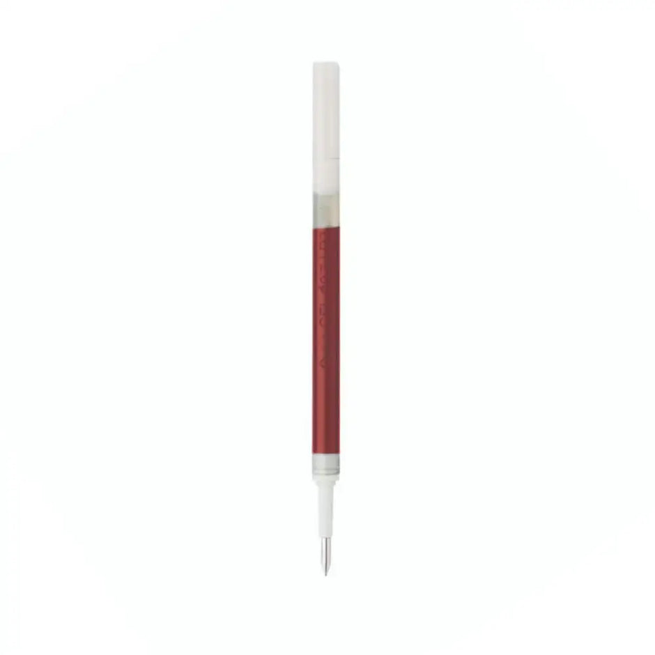 Pentel Energel Refill for Energel Pens in red color, designed for smooth writing and quick-drying performance.