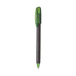 Pentel Energel Roller Gel Pen | Quick Dry Ink For Smudge-Free Writing in green and black design.