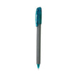 Pentel Energel Roller Gel Pen | Quick Dry Ink For Smudge-Free Writing in grey with modern design.
