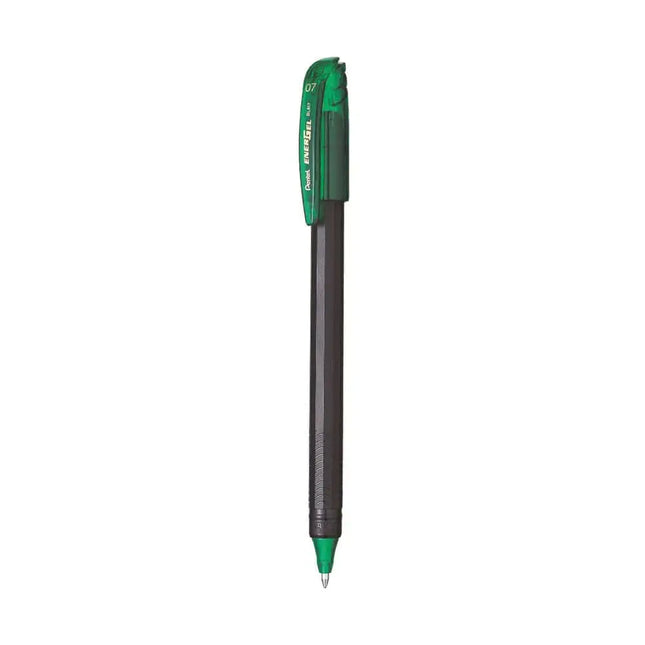 Pentel Energel Roller Gel Pen | Quick Dry Ink For Smudge-Free Writing - Green / 0.7 MM - Roller Ball Pens