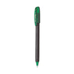 Pentel Energel Roller Gel Pen | Quick Dry Ink For Smudge-Free Writing in sleek black and green design.