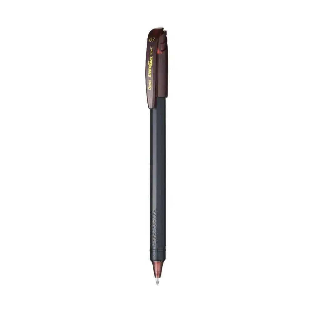 Pentel Energel Roller Gel Pen | Quick Dry Ink For Smudge-Free Writing in sleek Grey design.