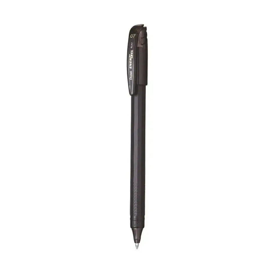 Pentel Energel Roller Gel Pen | Quick Dry Ink For Smudge-Free Writing in sleek black design.