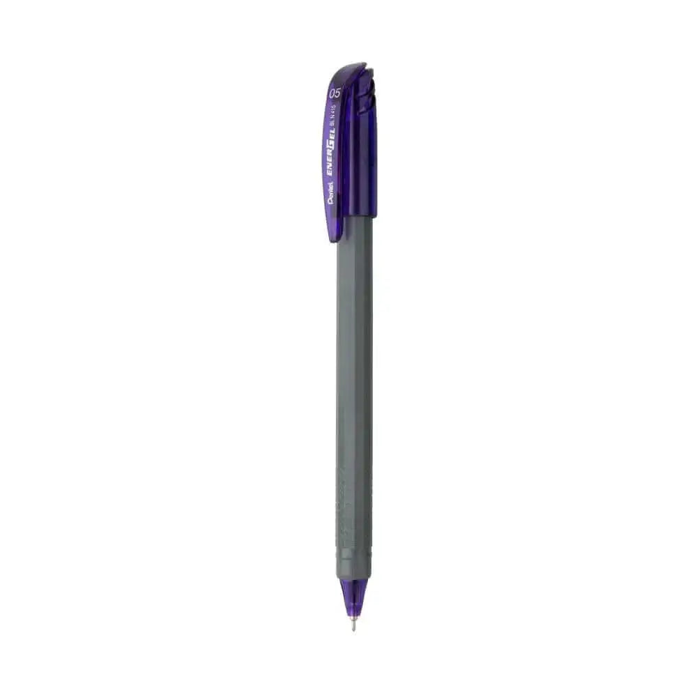 Pentel Energel Roller Gel Pen | Quick Dry Ink For Smudge-Free Writing in a modern Grey body with a sleek design.