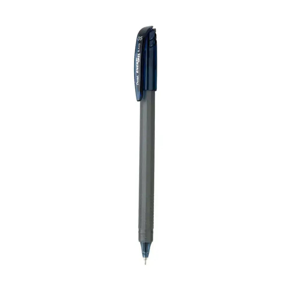 Pentel Energel Roller Gel Pen | Quick Dry Ink For Smudge-Free Writing in modern Grey body design.