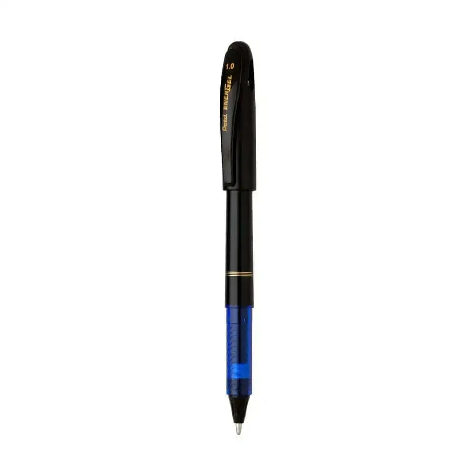 Pentel Energel Roller Gel Pen | Quick Dry Ink For Smudge-Free Writing on a white background.