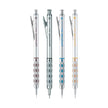 Pentel GraphGear 1000 Mechanical Pencil set featuring various lead sizes and colors for precise drawing and writing.