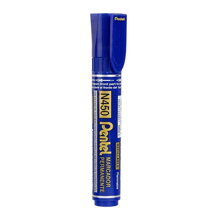 Pentel X-tra Large Permanent Marker N450 Bullet Tip - Blue - Permanent Markers