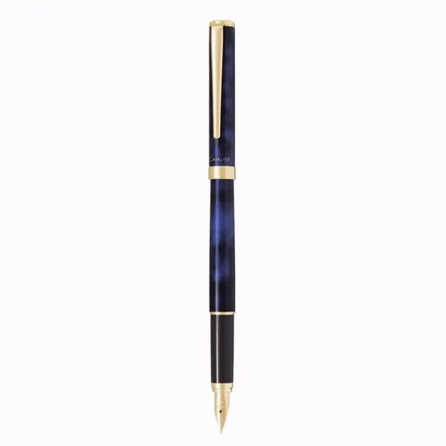 Pilot Cavalier Fountain Pen FCAN-5SR - Black & Blue / Fine - Fountain Pen