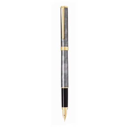 Pilot Cavalier Fountain Pen FCAN-5SR - Black & Grey / Fine - Fountain Pen