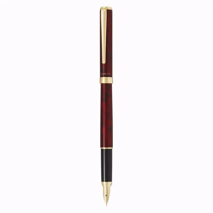 Pilot Cavalier Fountain Pen FCAN-5SR - Black & Red / Fine - Fountain Pen