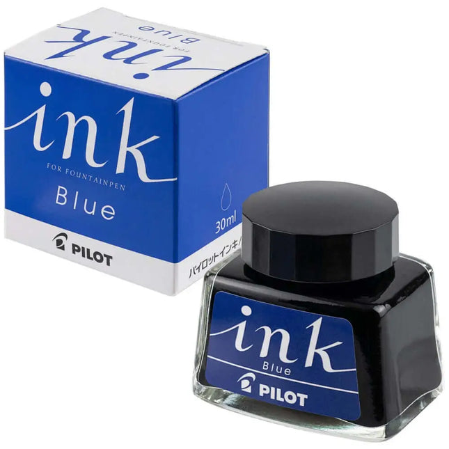 Pilot Fountain Pen Ink Bottle 30ML - Blue - Ink Bottle