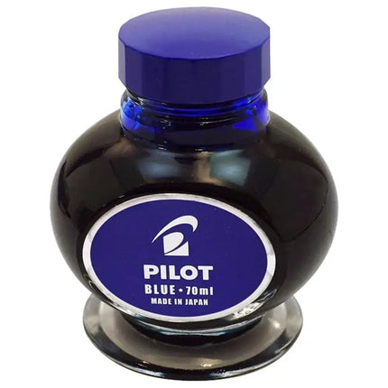 Pilot Fountain Pen Ink Bottle 70ML - Blue - Ink Bottle