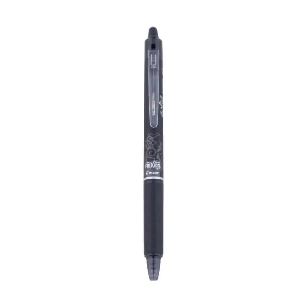 Pilot Frixion Clicker 0.7mm Fine Point Roller Ball Pen with Comfortable Dimpled Grip & Inbuild Eraser