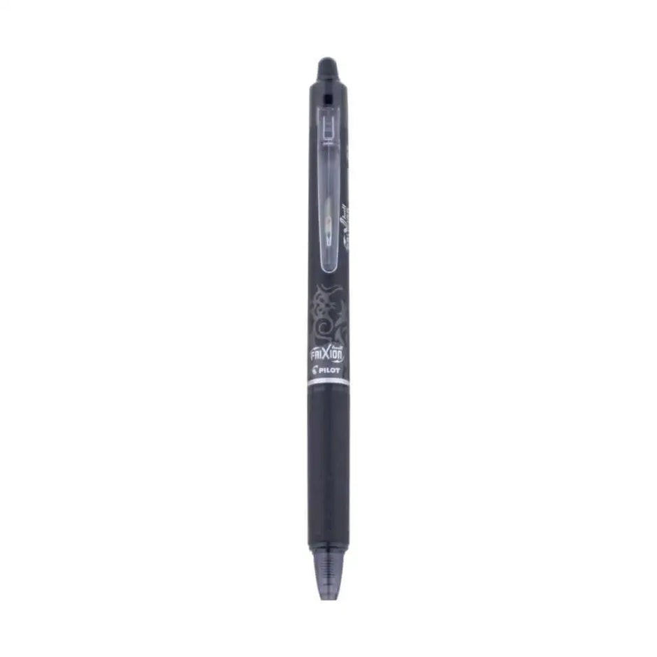 Pilot Frixion Clicker 0.7mm Fine Point Roller Ball Pen with Comfortable Dimpled Grip & Inbuild Eraser