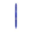 Pilot Frixion Clicker 0.7mm Fine Point Roller Ball Pen with Comfortable Dimpled Grip & Inbuild Eraser in blue color.