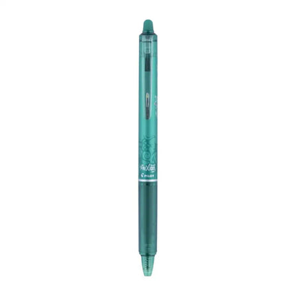 Pilot Frixion Clicker 0.7mm Fine Point Roller Ball Pen with Comfortable Dimpled Grip & Inbuild Eraser - Green - Roller