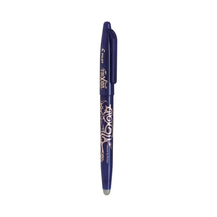 Pilot Frixion Roller Ball Pen with Comfortable Dimpled Grip & Inbuild Eraser - Blue / 1.0 MM - Roller Ball Pens