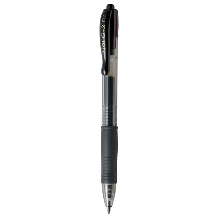 Pilot G2 0.7mm Retractable Roller Ball Pen - Black - Roller Ball Pens