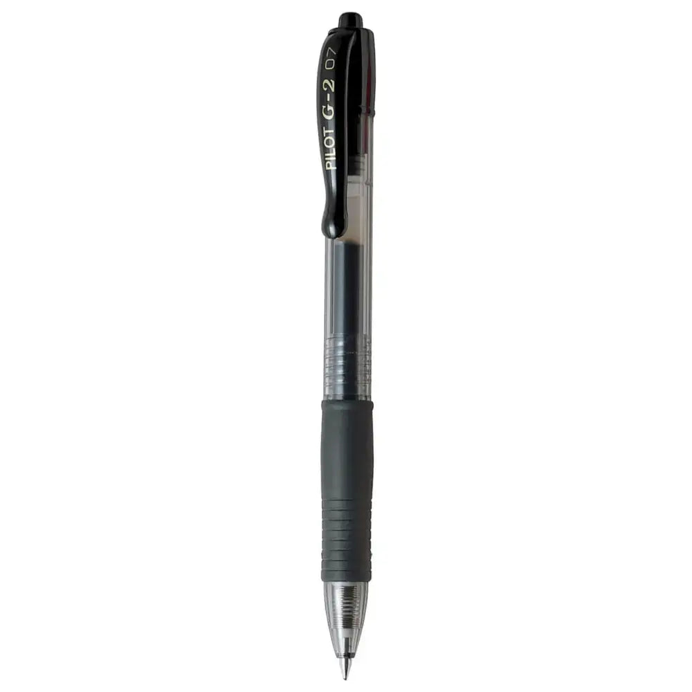 Pilot G2 0.7mm Retractable Roller Ball Pen with ergonomic grip and retractable feature