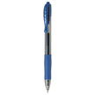 Pilot G2 0.7mm Retractable Roller Ball Pen in blue color with ergonomic grip.