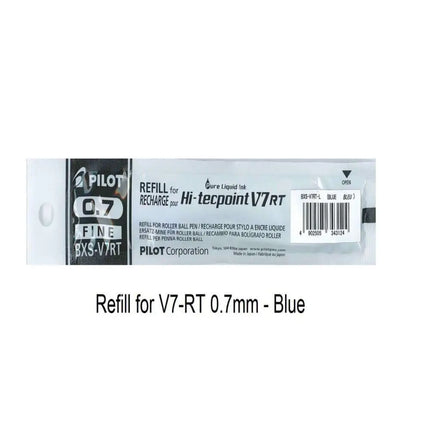 Pilot Hi-Tecpoint Refill 0.7MM for V7RT - Blue - Refills