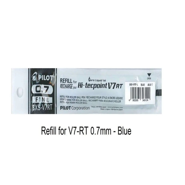 Pilot Hi-Tecpoint Refill 0.7MM for V7RT - Blue - Refills