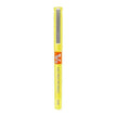 Pilot Hi-Tecpoint V5 0.5mm Extra Fine Point Pure Liquid Ink Roller Ball Pen in yellow color with a fine tip.