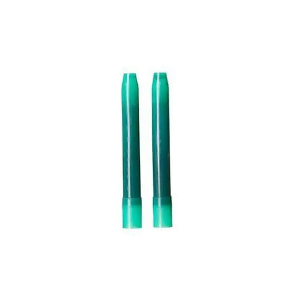Pilot Hi-Tecpoint V5/V7 Cartridges (2 Cartridges in a pack) - green ink cartridges for refillable pens.