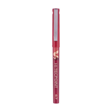 Pilot Hi-Tecpoint V7 0.7mm Fine Point Pure Liquid Ink Roller Ball Pen image showcasing its vibrant design.