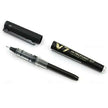 Pilot Hi-Tecpoint V7 Cartridge System 0.7mm Fine Point Roller Ball Pen and its components.