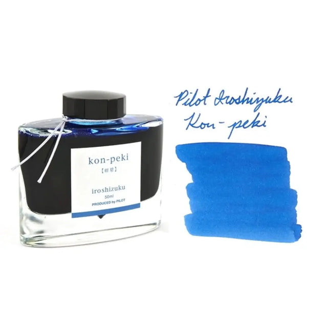 Pilot Iroshizuku Ink Bottle 50ML - Kon-Peki - Ink Bottle