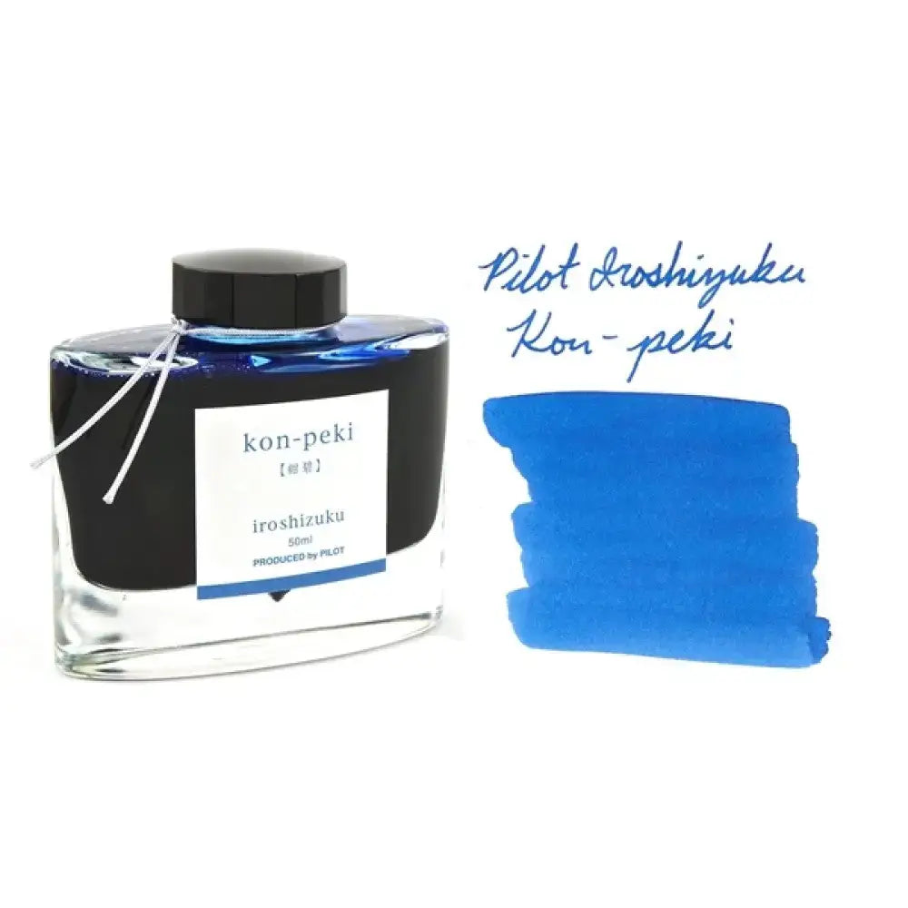 Pilot Iroshizuku Ink Bottle 50ML - Kon-Peki - Ink Bottle