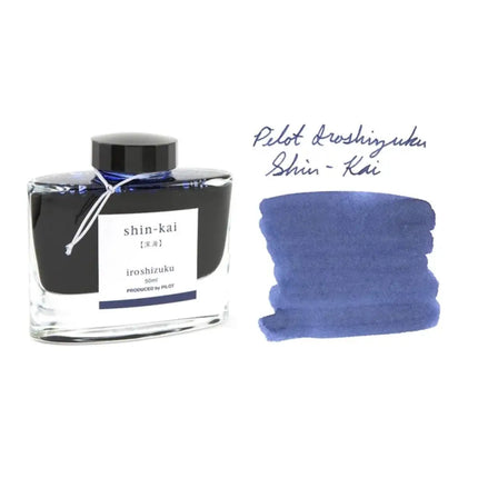 Pilot Iroshizuku Ink Bottle 50ML - Shin-Kai - Ink Bottle