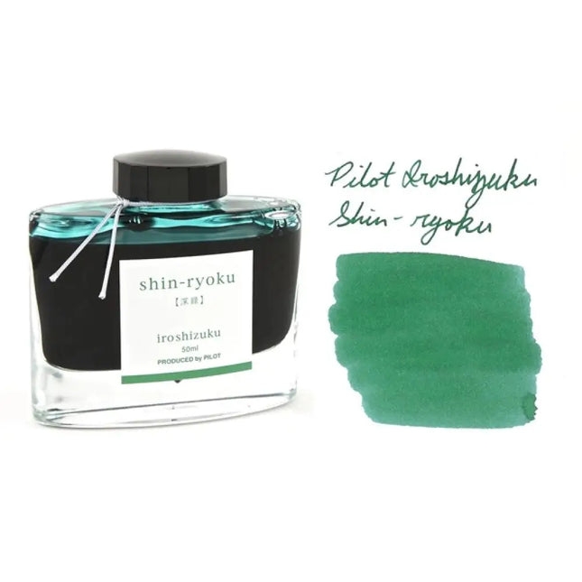 Pilot Iroshizuku Ink Bottle 50ML - Shin-Ryoku - Ink Bottle