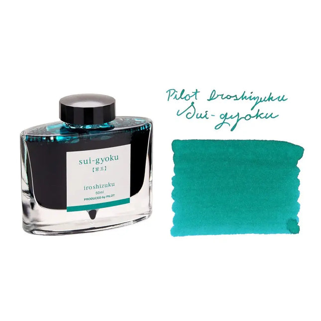 Pilot Iroshizuku Ink Bottle 50ML - Sui-Gyoku - Ink Bottle