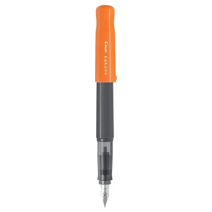 Pilot Kakuno Fountain Pen FPKA1SR - Orange / Fine - Fountain Pen