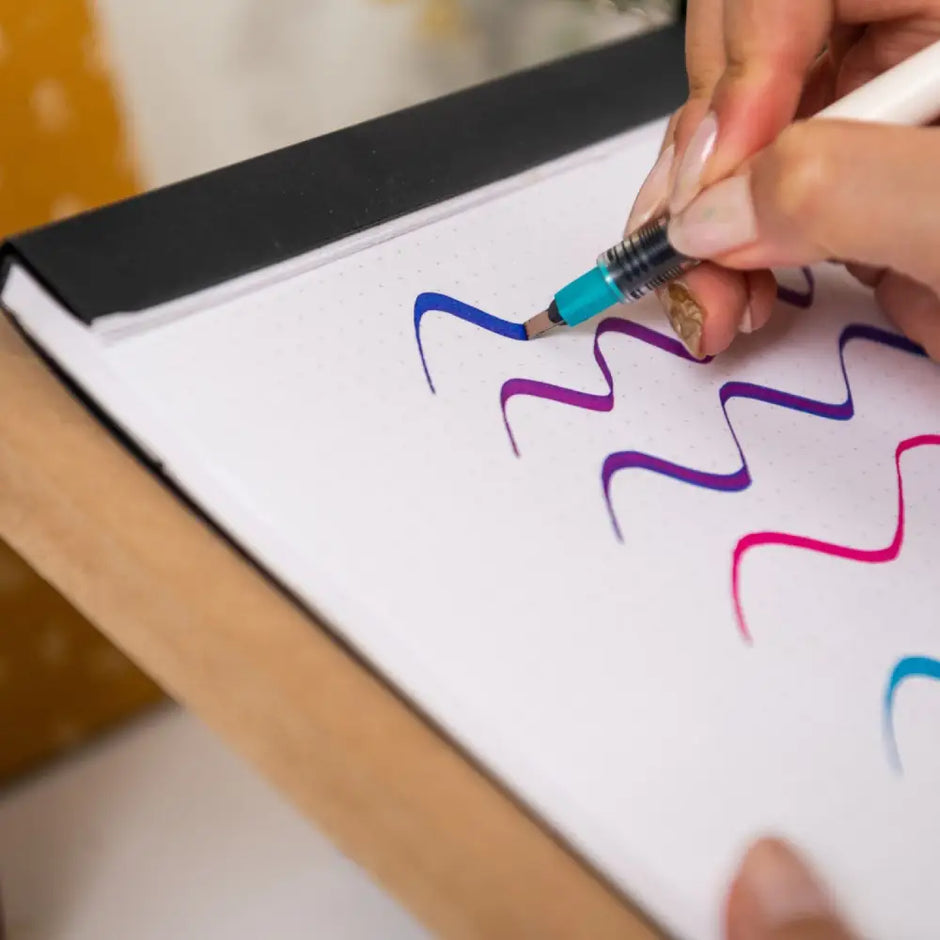 Pilot Parallel Pen | Includes 2 Ink Cartridges and Cleaning Accessories - Calligraphy Pen
