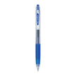 Pilot Pop'lol Retractable Roller Ball Pen 0.7MM with blue ink and transparent barrel design.