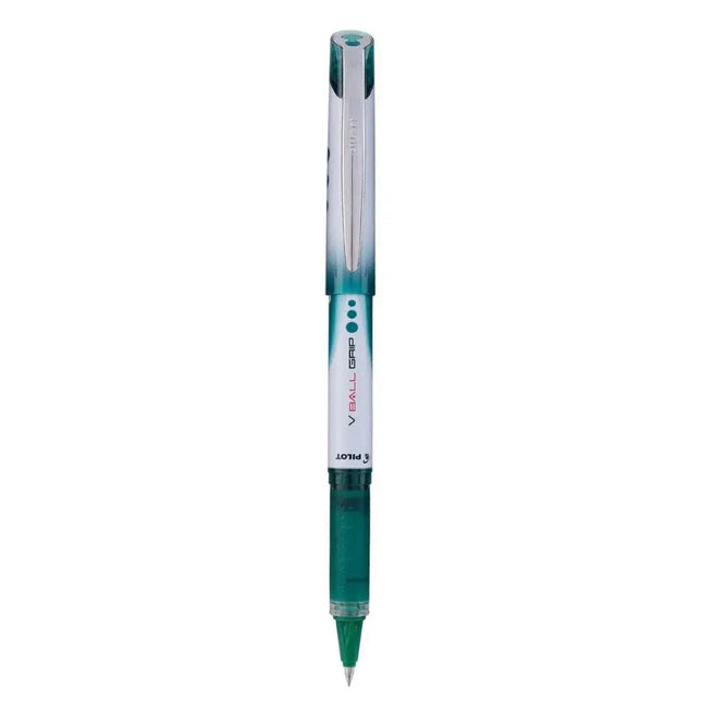 Pilot V Ball Grip 1.0mm Roller Ball Pen - Green - Roller Ball Pens