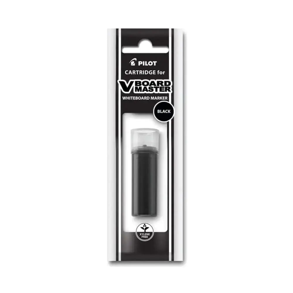 Pilot V Board Master Ink Cartridge for V Board White Board Markers - Black refill cartridge packaging