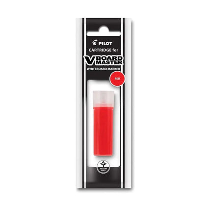 Pilot V Board Master Ink Cartridge for V Board White Board Markers - Red - White Board Marker